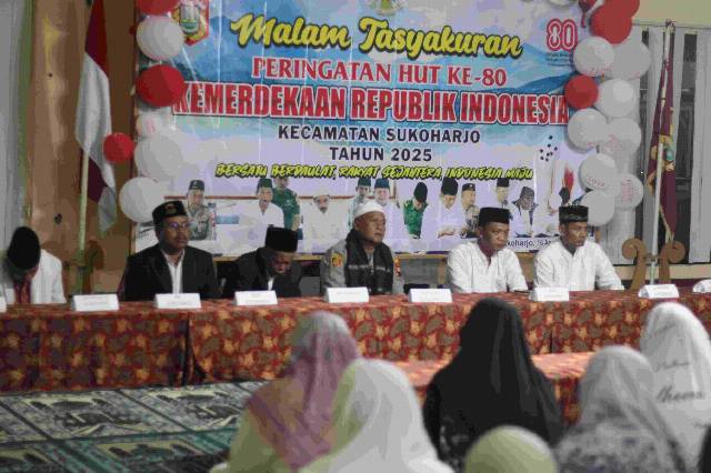 TASYAKURAN MALAM HUT KE 80 REPUBLIK INDONESIA